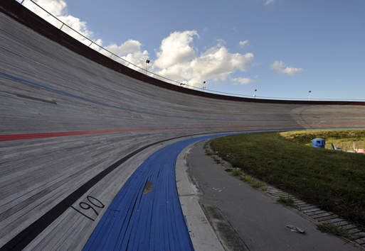 Edinburgh - Meadowbank Velodrome : Image credit Wiki Commons